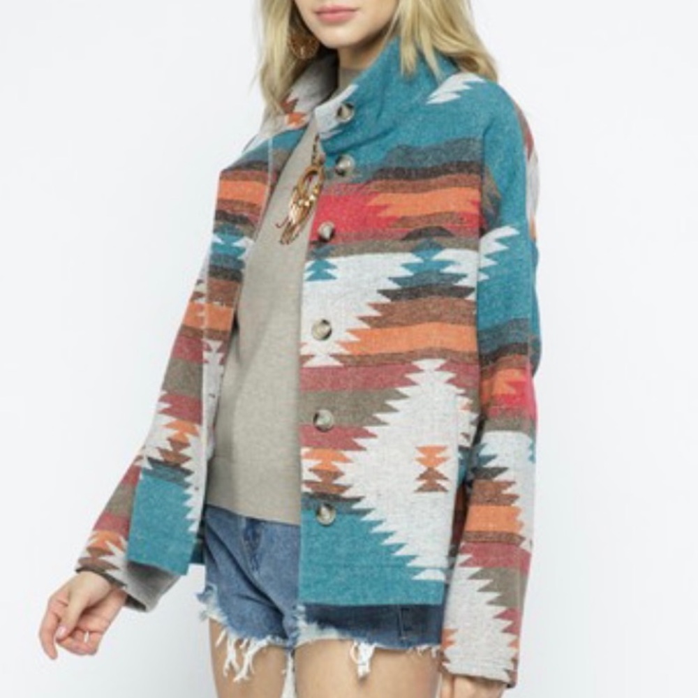 NWT Aztec Jacket - Picture 6 of 9